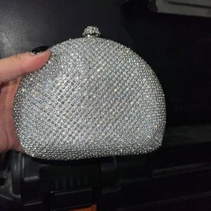 Clutch purse hand held or strap over